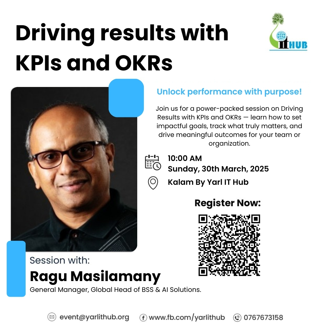 Session on Driving results with KPIs and OKRs